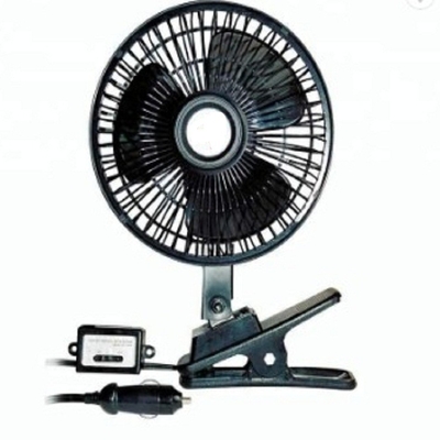 Материал 12v/24v черного охлаждающего вентилятора автомобиля пластиковый с половинным предохранителем металла безопасности