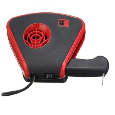 2 в 1 автоматическом подогревателе вентилятора со светом, красный Handheld перезаряжаемые подогреватель автомобиля