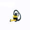 Пластиковый автоматический пылесос, логотип OEM пылесоса автомобиля 1.25kgs очищая