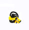 Пластиковый автоматический пылесос, логотип OEM пылесоса автомобиля 1.25kgs очищая