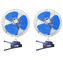 Голубые и серебряные автомобильные охлаждающие вентиляторы/металл и пластиковый электрический вентилятор радиатора