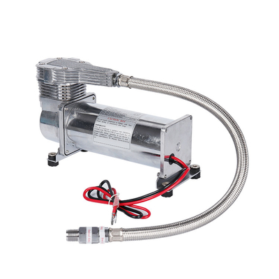 Быстрый хром сталь портативный воздушный компрессор 12v тяжелая работа для внедорожного автомобиля