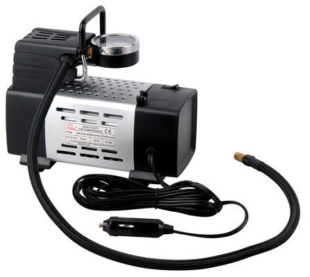 Портативная инфляция компрессора воздуха 150PSI металла 12V сильная с 2 переходниками сопла