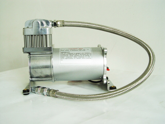 Хорошая цена. Одиночный Chrome компрессор воздуха 12V и 24V IP54 150psi YURUI 6376R онлайн