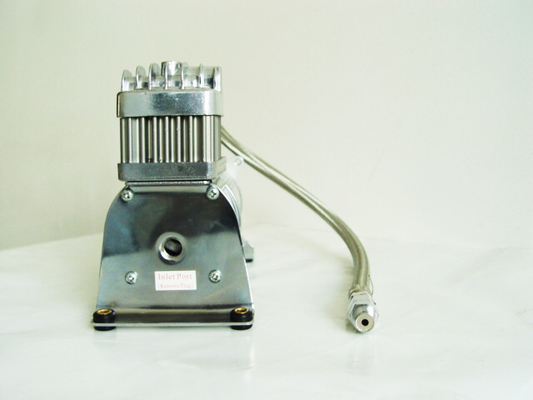 Одиночный Chrome компрессор воздуха 12V и 24V IP54 150psi YURUI 6376R