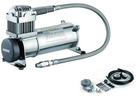 Одиночное 150psi 12V 1/4" серебр компрессора подвеса воздуха сверхмощный