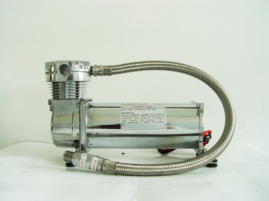 Серебряный и черный одиночный материал Chrome компрессора подвеса воздуха 200psi