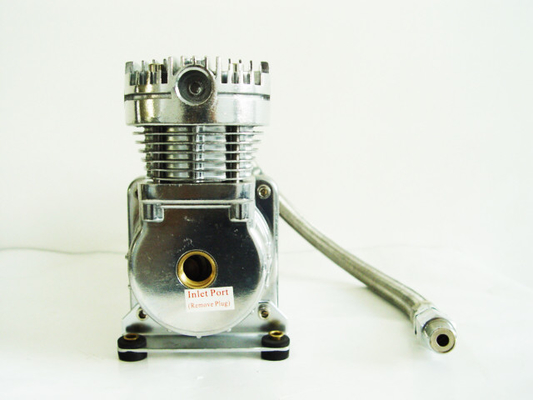 Серебряный и черный одиночный материал Chrome компрессора подвеса воздуха 200psi