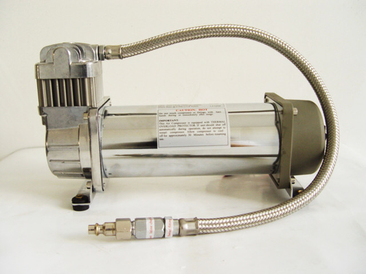 Компрессор 12v удара воздуха 150PSI Chrome 1.75CFM сверхмощный портативный с танком воздуха