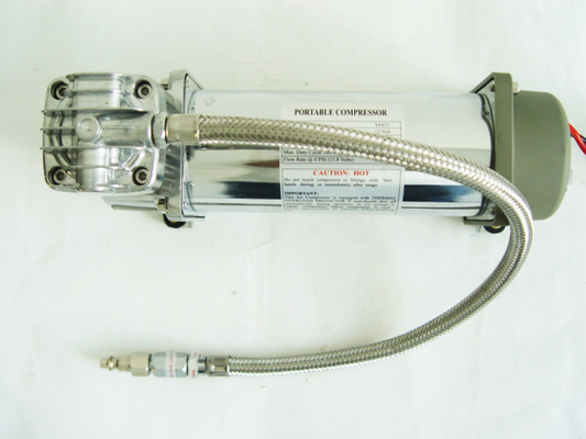 Компрессор 12v удара воздуха 150PSI Chrome 1.75CFM сверхмощный портативный с танком воздуха