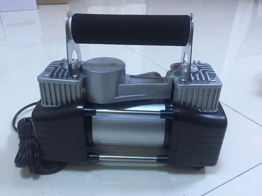 Сила материала, зажима или сигареты стали пневматического насоса автомобиля Inflator 2 цилиндров сильная более светлая