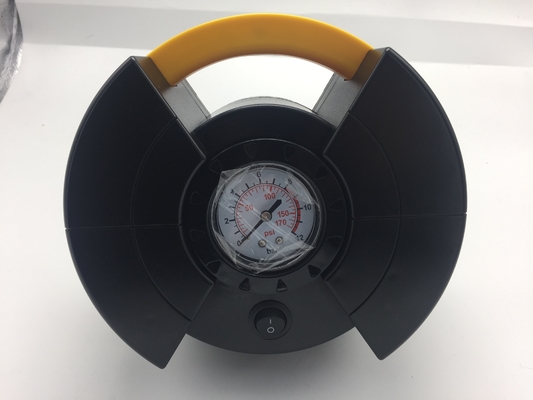 Компрессор Inflator воздуха автомобиля DC12V с датчиком для различного цвета автошин, черных и желтых