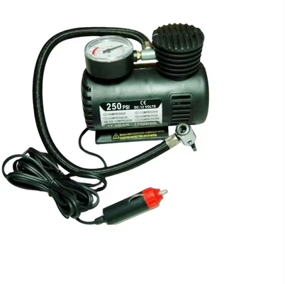 Пластмассовый DC12v воздушный компрессор с зажигалкой сигарет