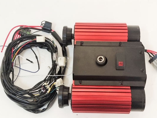 Двухцилиндровый автомобильный воздушный насос тяжеловесный внедорожный нагнетательный автомобильный воздушный компрессор