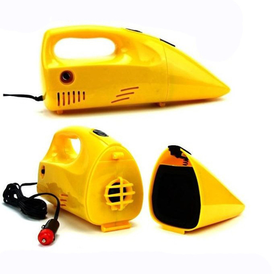 Желтый портативный пылесос автомобиля с лихтером 35w сигареты Dc 12v - 60w