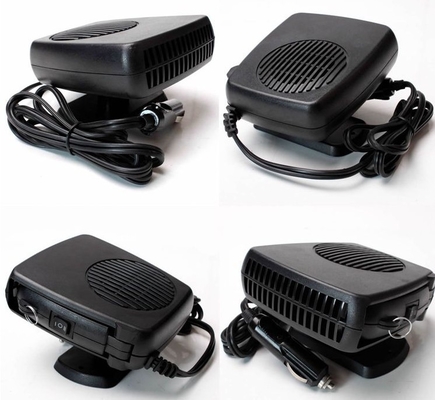 Портативный автомобильный нагреватель вентилятора DC 12V MINI нагреватель вентилятора PTC с функцией вентилятора и нагревателя