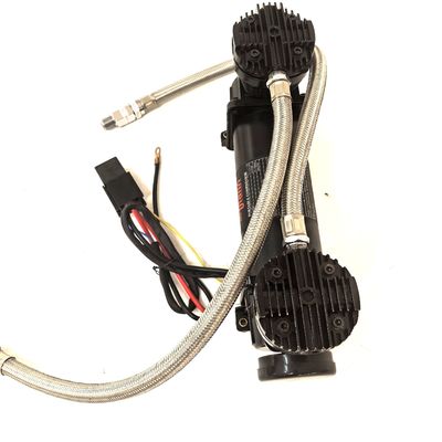 Тяжелый двухцилиндровый компрессор автомобильной воздушной подвески