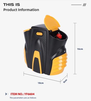 12V портативный автомобильный шинный воздушный компрессор 150PSI со светодиодной подсветкой