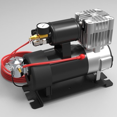Тяжелый DC12V/24V металлический автомобильный воздушный компрессор для надувания грузовиков