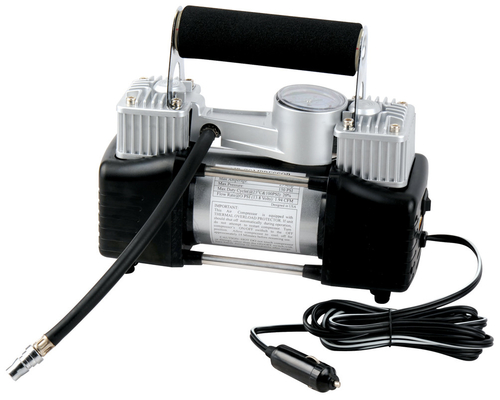 Хорошая цена. DC 12V 150 PSI черноты и серебряного компрессор воздуха металла для сильной силы и быстрого онлайн